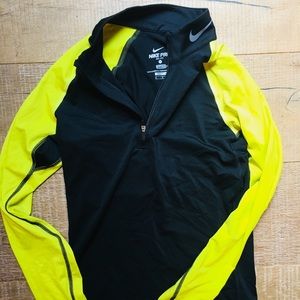 SOLD Nike Pro Dri Fit Fitted Mock Zip NWOT